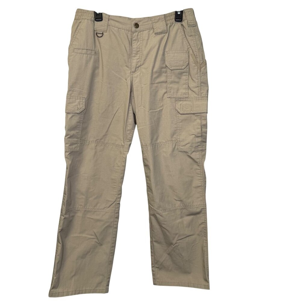 5.11 Tactical Series women’s Khaki Cargo Pants Size12 Ripstop Utility Work